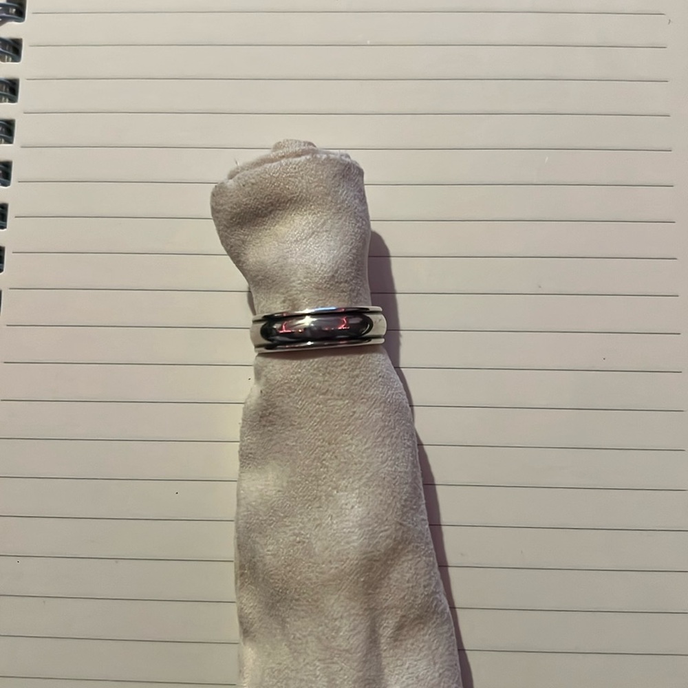 James Avery silver Eternal Wedding Ring size 9